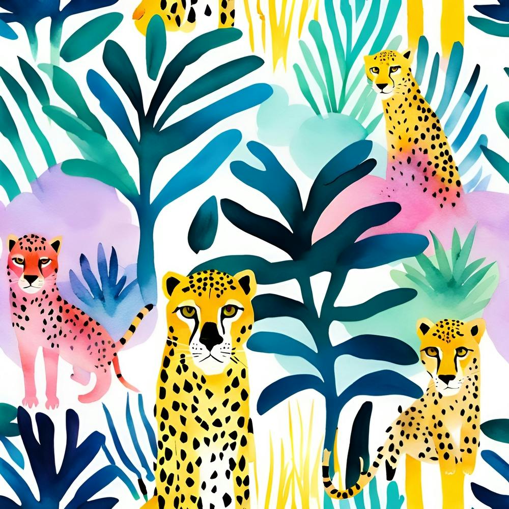 Leopards In The Jungle 04