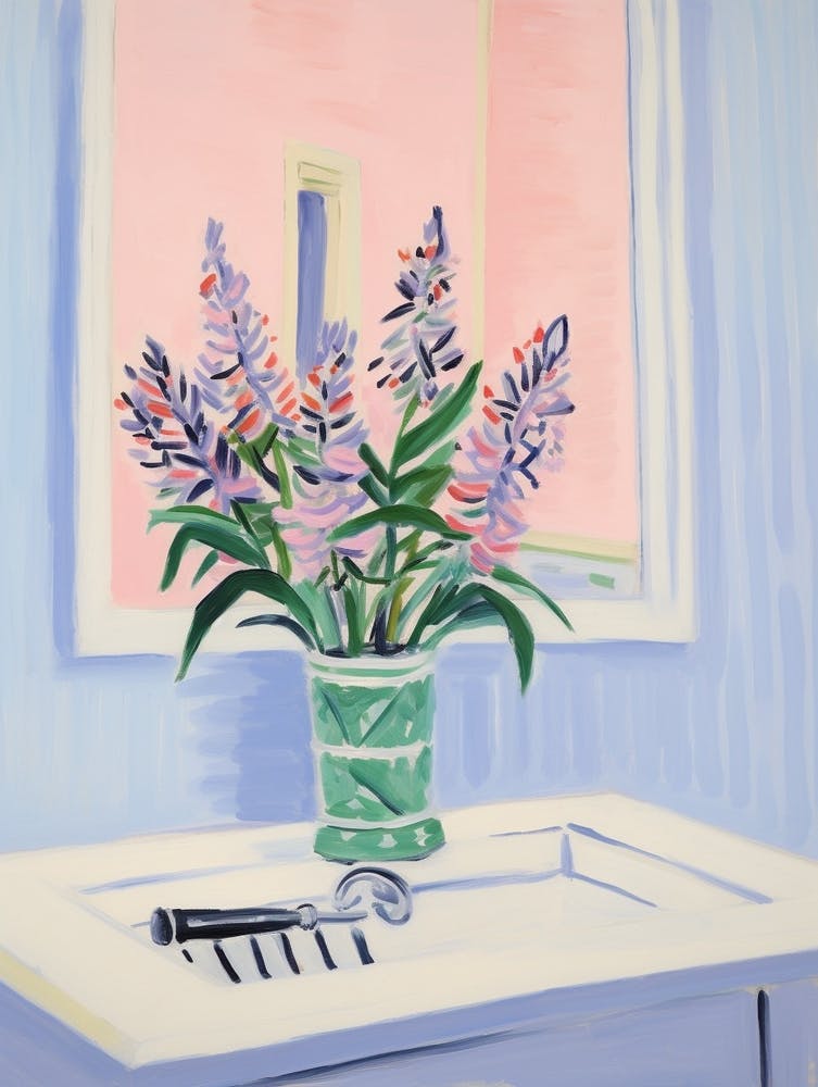 Eine Vase mit Herzblume, Blumenstrauß 3
