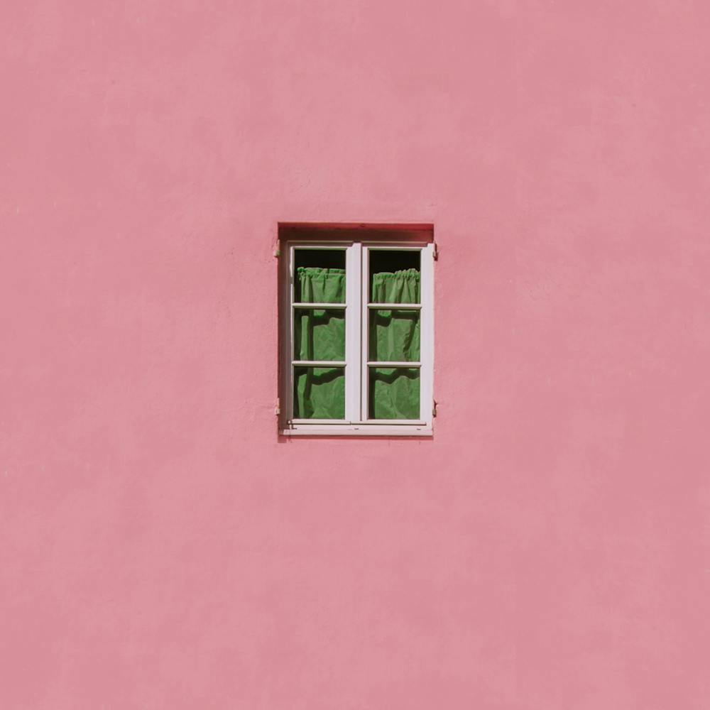 Window In A Pink Wall