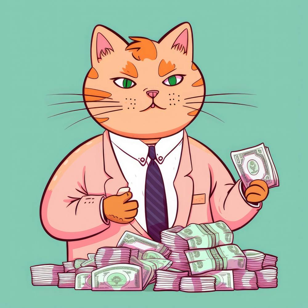 Business Cat 8