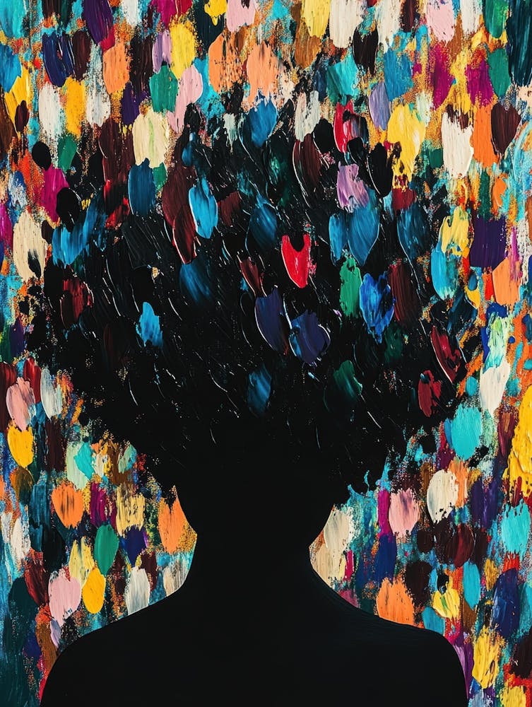 Silhouette Of A Woman 107