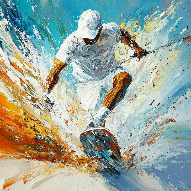 Skateboarder Art 1