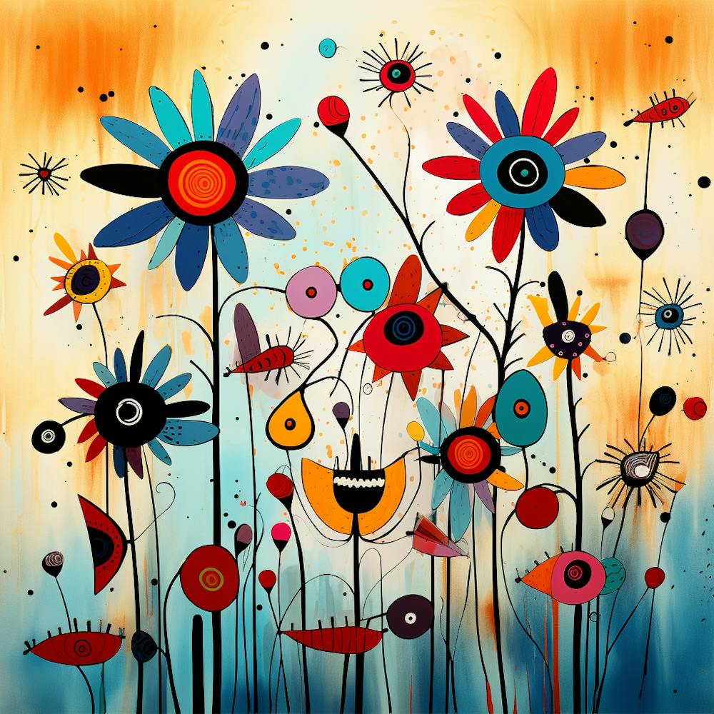 Flowers And Butterflies