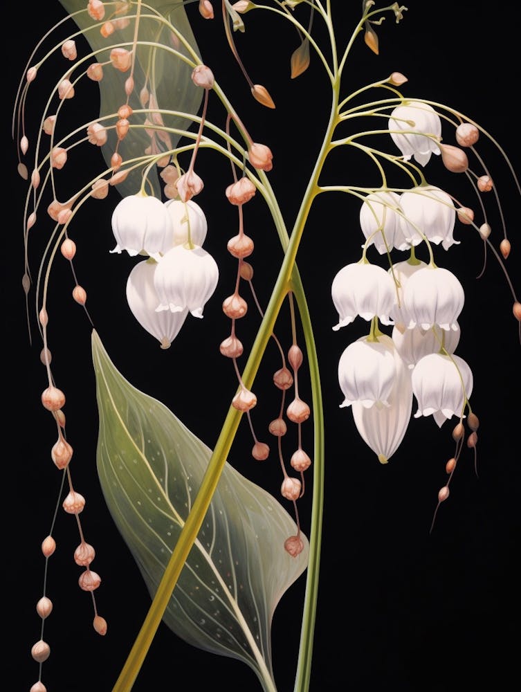 Flower Illustration Lily Of The Valley 3