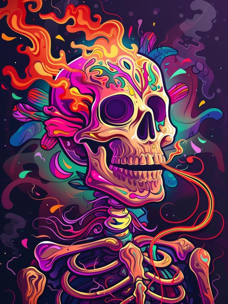 Day Of The Dead Skeleton