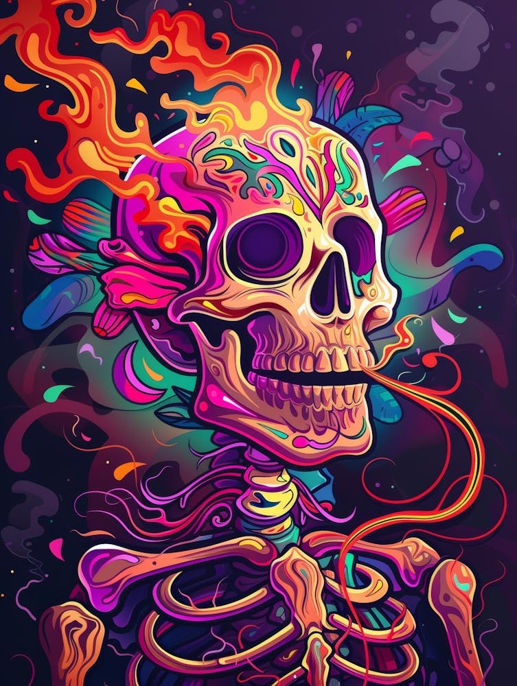 Day Of The Dead Skeleton