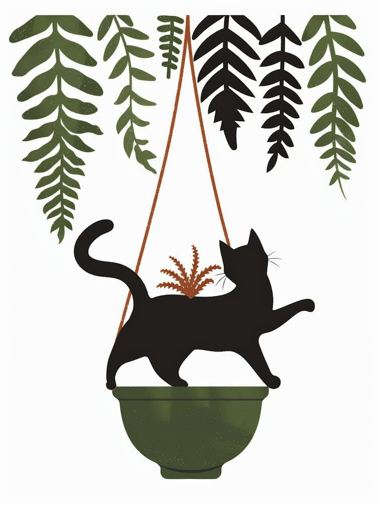 Cat In A Pot 5