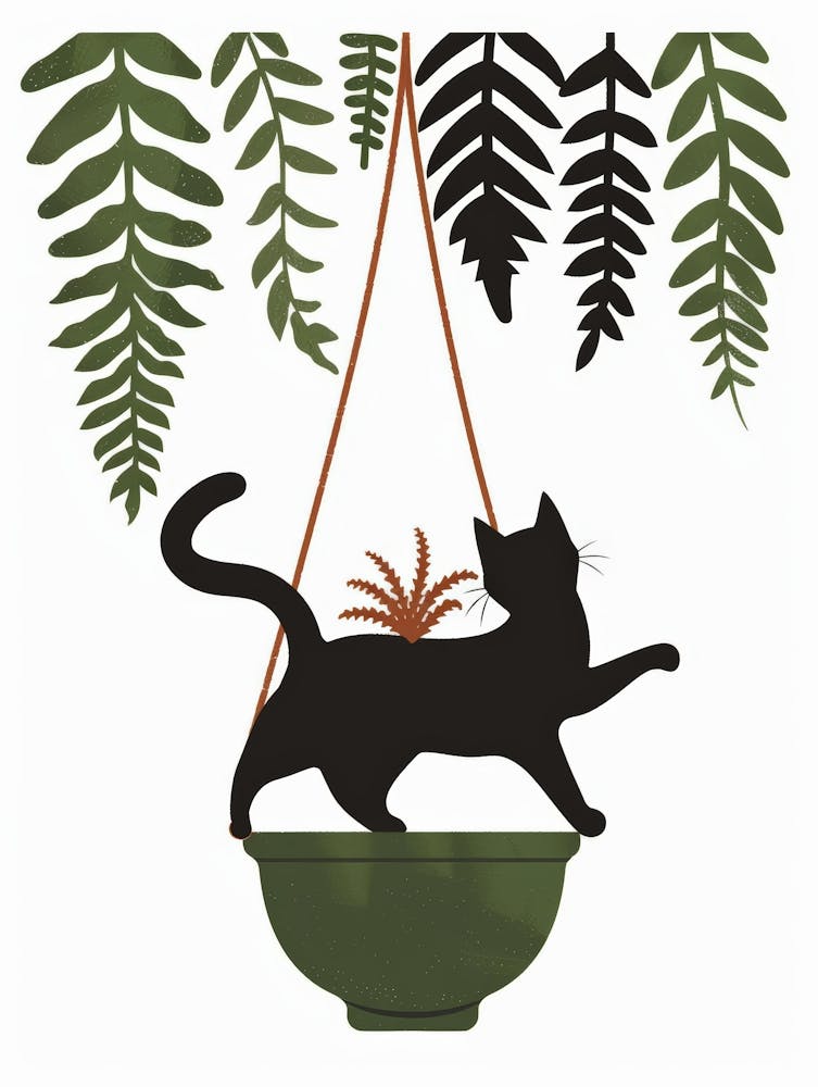 Cat In A Pot 5