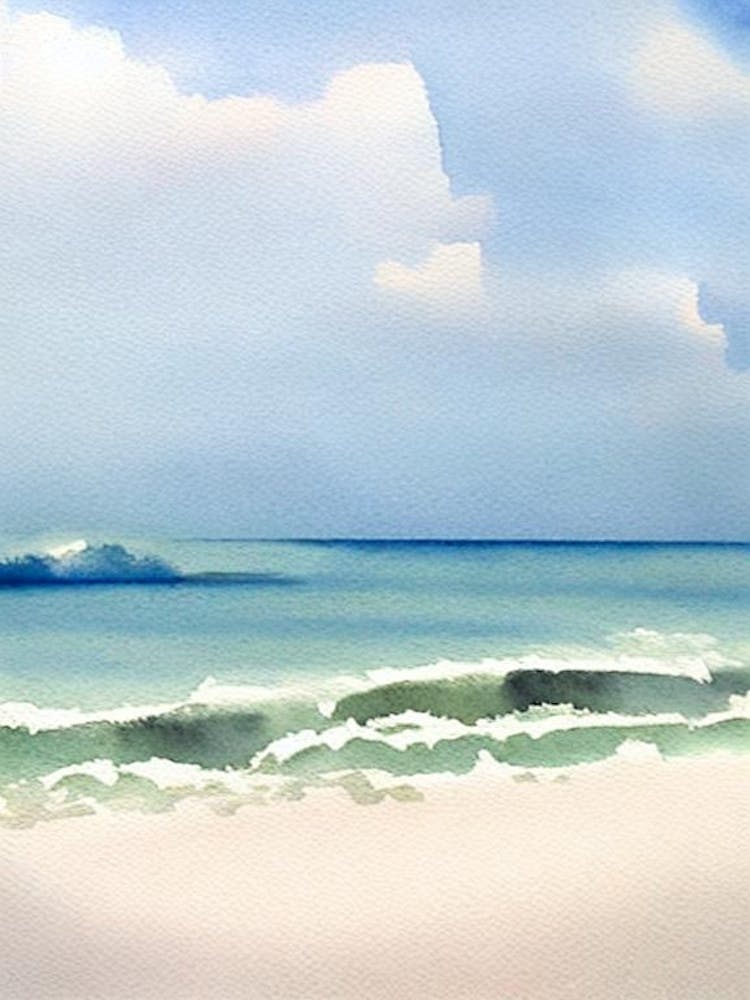 Myrtle Beach, South Carolina Watercolour