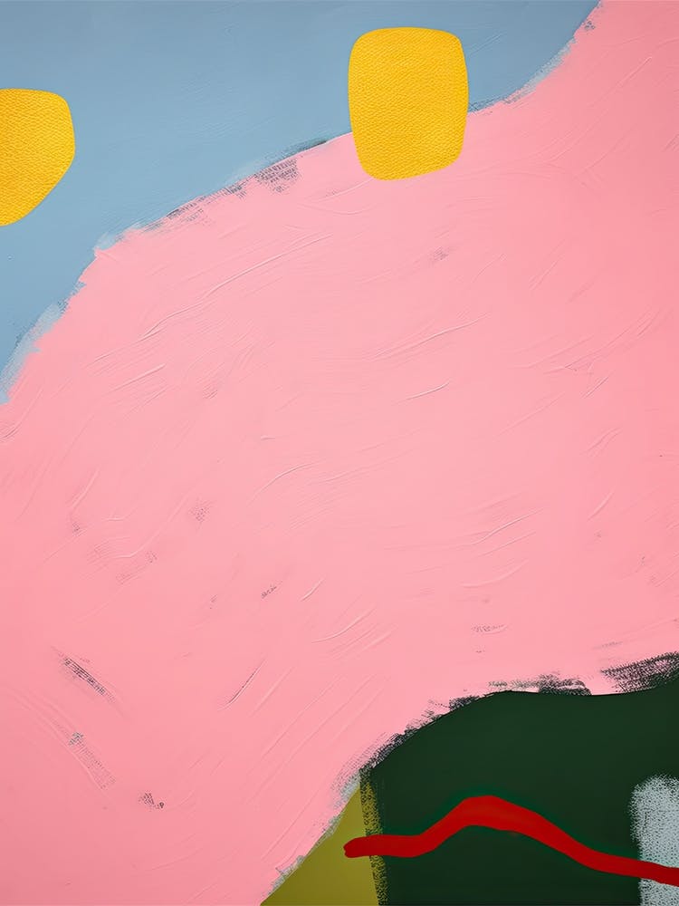 Pop Colour Abstract Painting 1