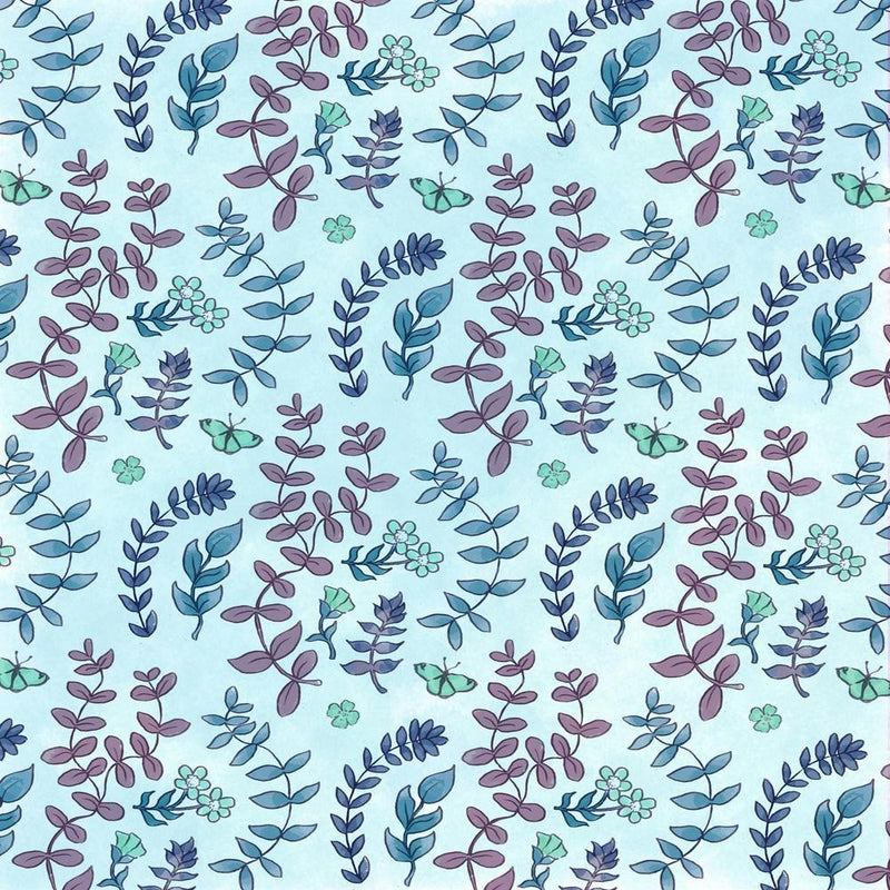 Leaf Pattern Totebag Throw pillow nature herb 2