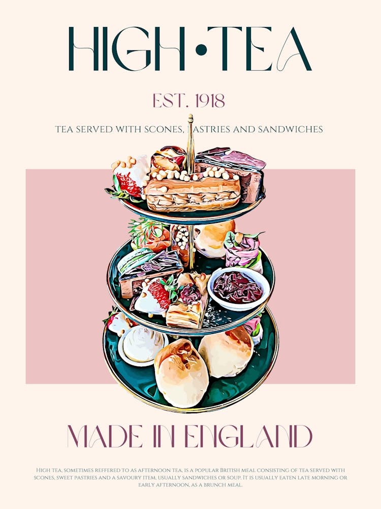 High Tea Mid Century