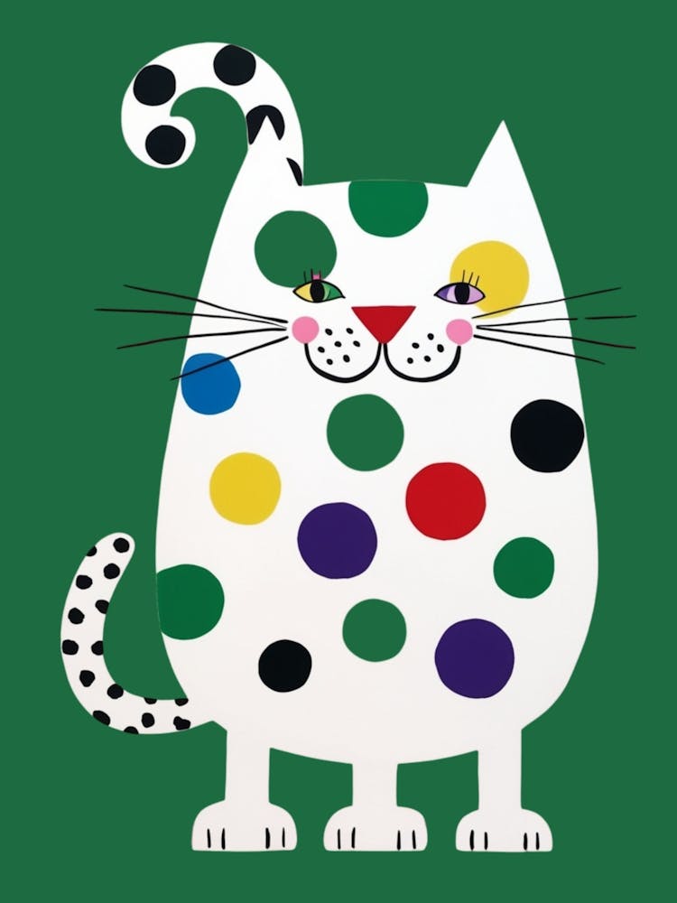 Polka Dot Cat 3