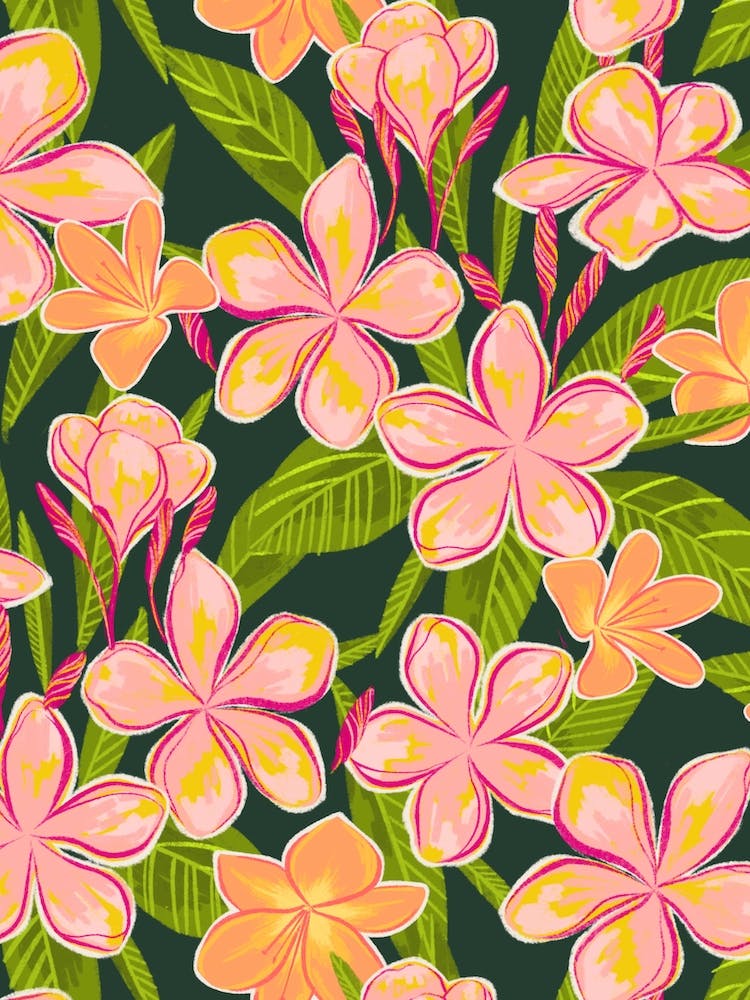 Tropical Paradise In Green