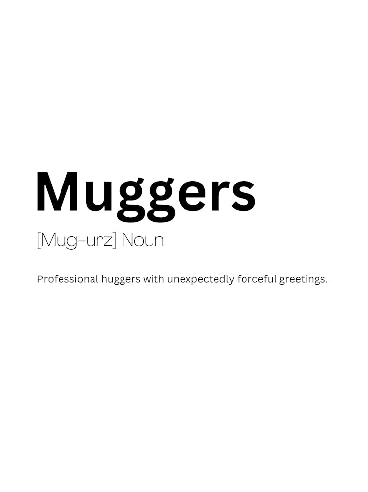 Muggers Definition Meaning 1