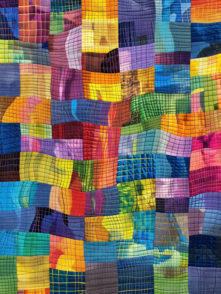 Gestepptes Patchwork