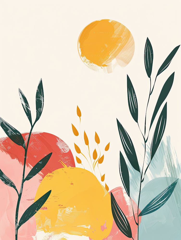 Celestial Verses In Nostalgia Mid Century Style