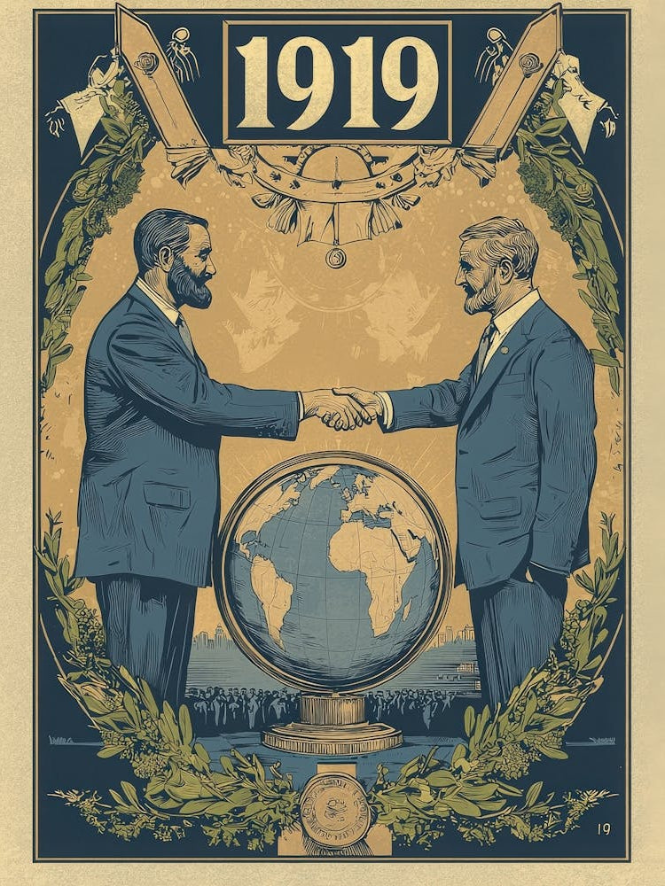 Aihrgdesign A Vintage Political Poster Commemorating The Sign Af748555 0277 43ba A04f 5231a00de72b 2