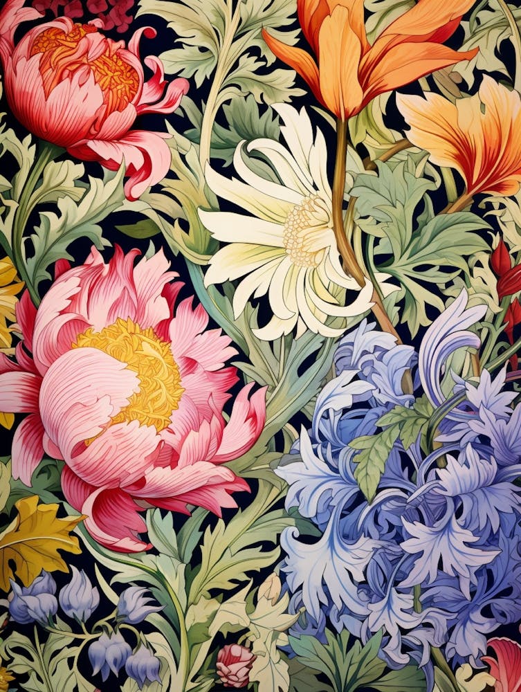 William Morris Flowers 1