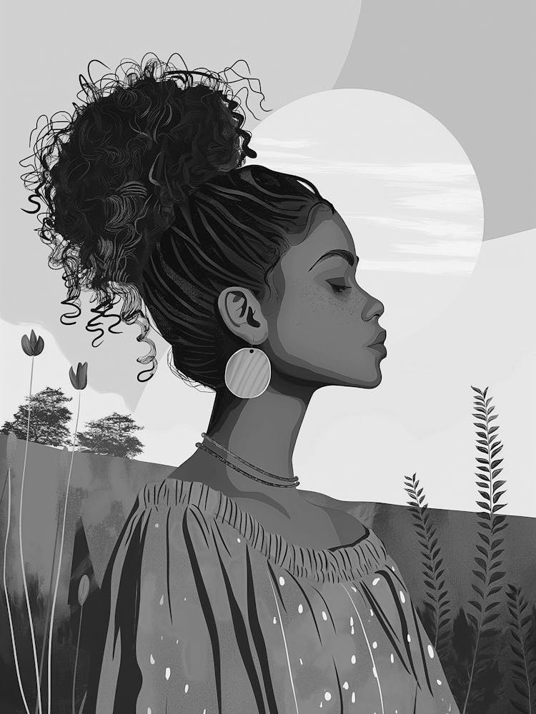 Portrait Of A Black Woman 3