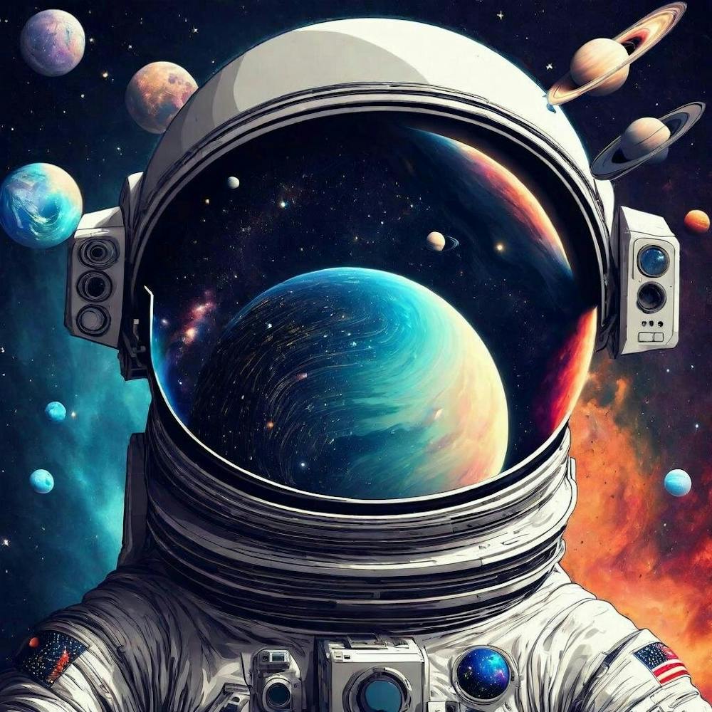 Astronaut In Space