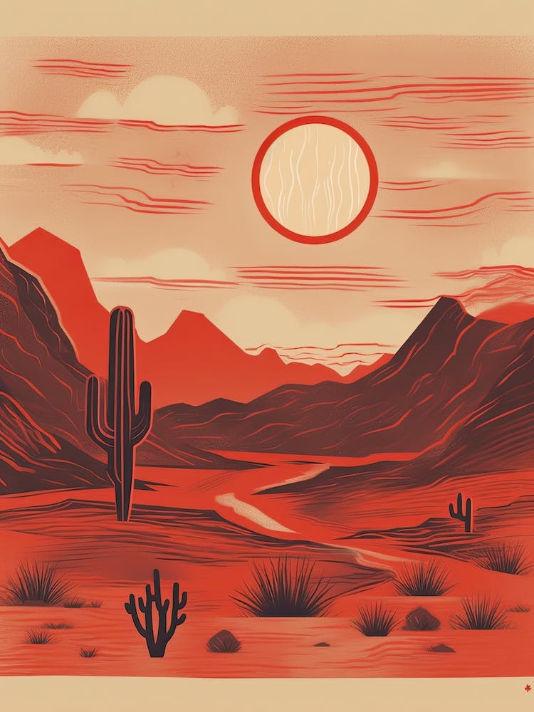 Red Desert Sun 4