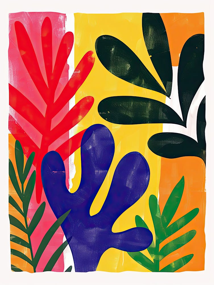 Lumière Céleste de la Jungle Style Matisse