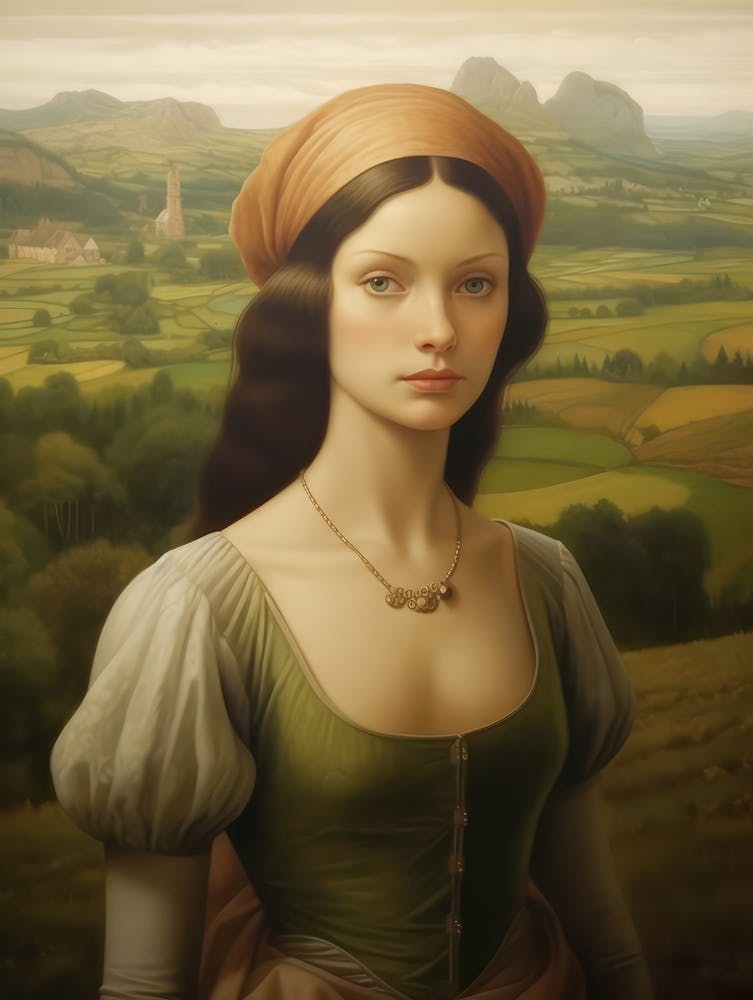Lady In Green 2