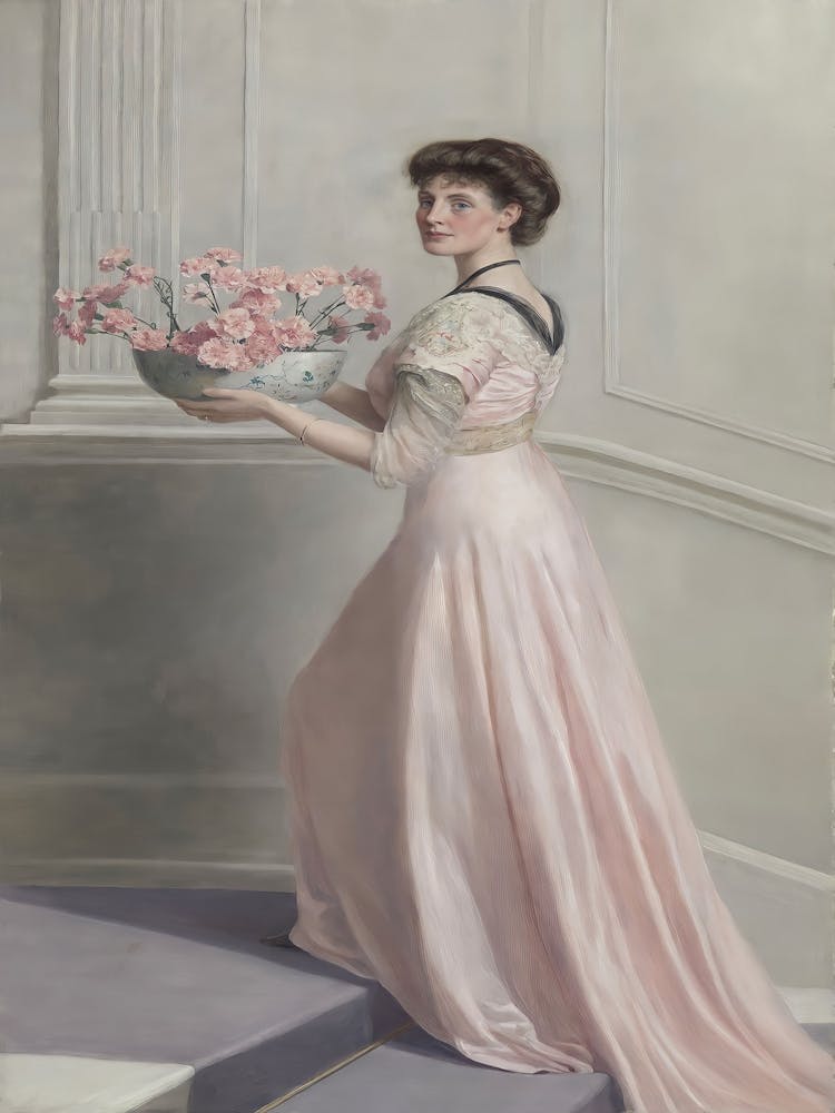 Lady In Pink 1