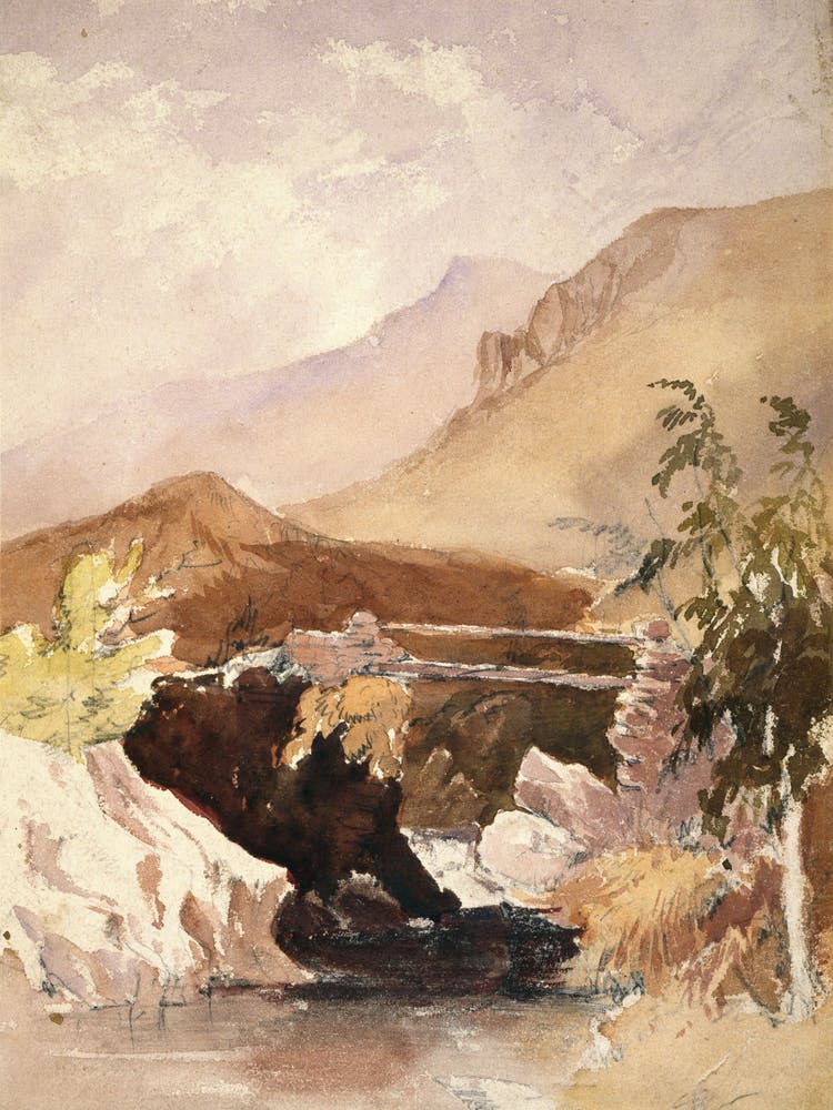 Bridge Over A Stream
