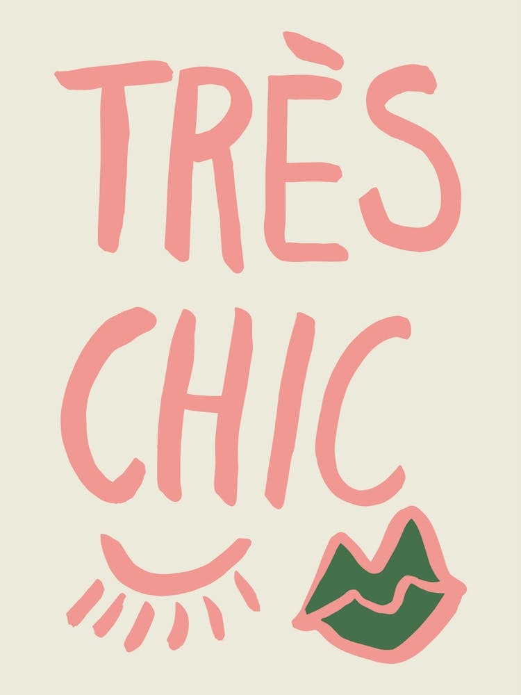 Tres Chic Art Poster_2455537