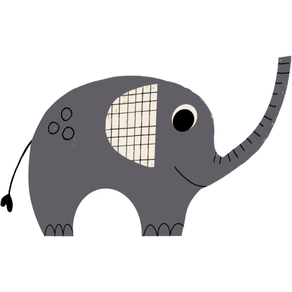 Cute Sweet Baby Elephant