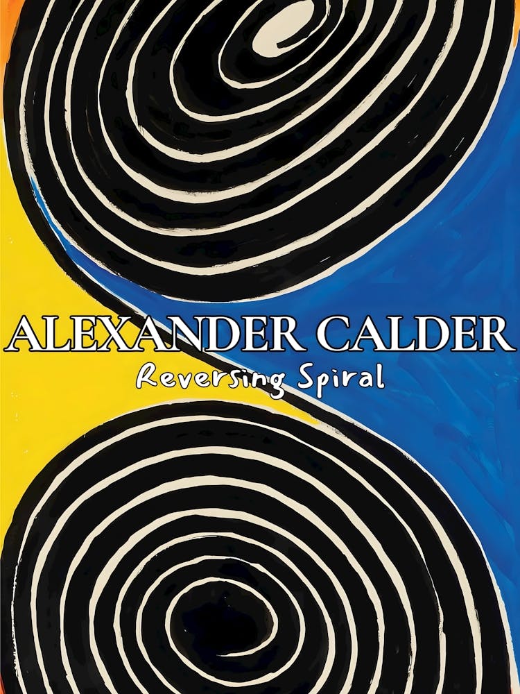 Alexander Calder Amazing Spiral