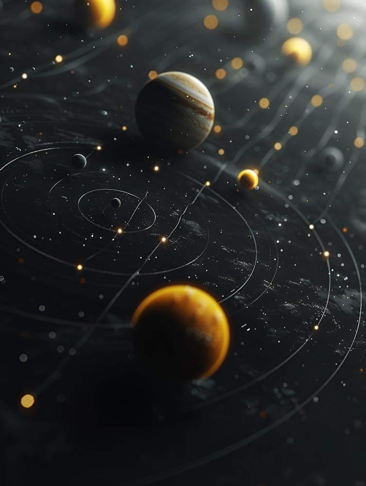 Planets In Space