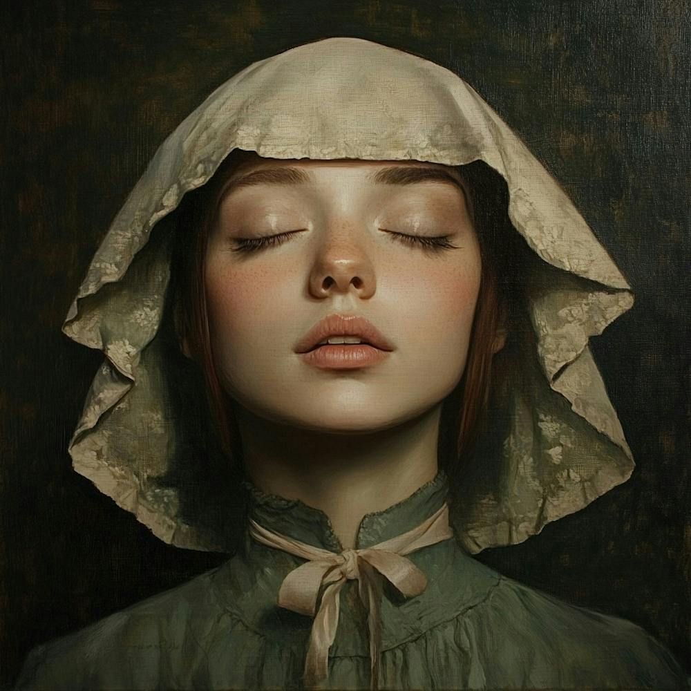 Girl In A Bonnet