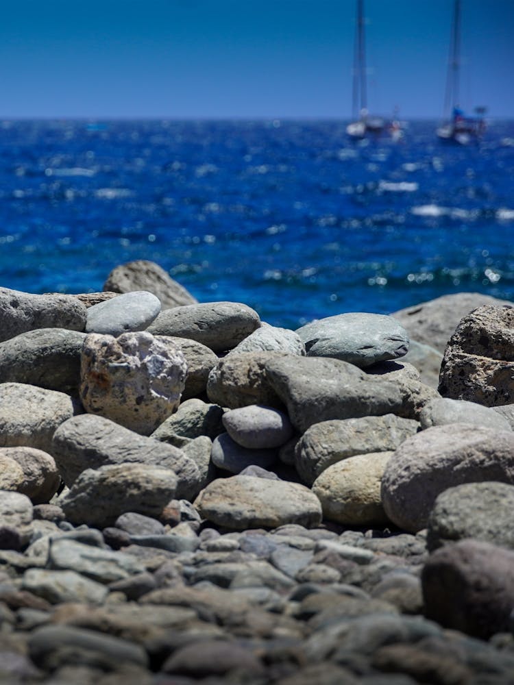 Rocks On The Beach