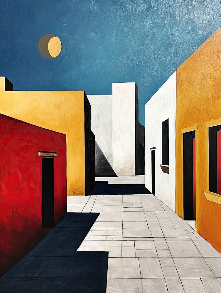 Street Scene Canvas Print