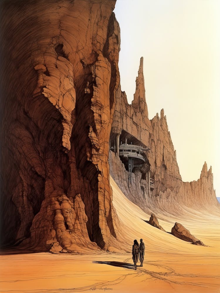 Dune Drawing