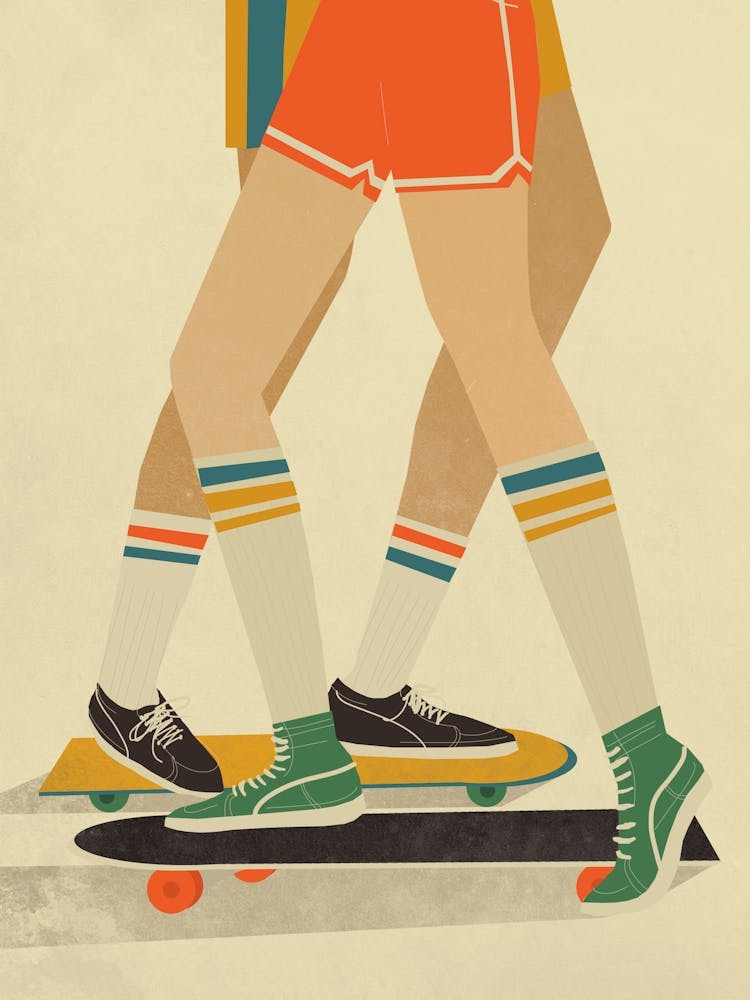 Skateboarders