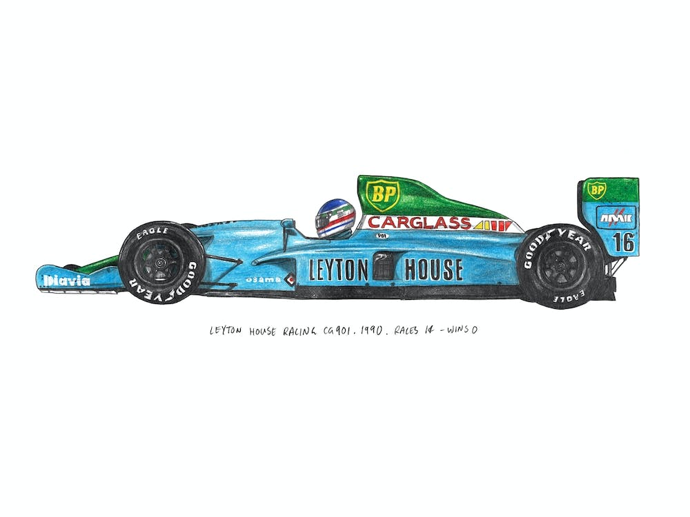 Leyton House Racing Car