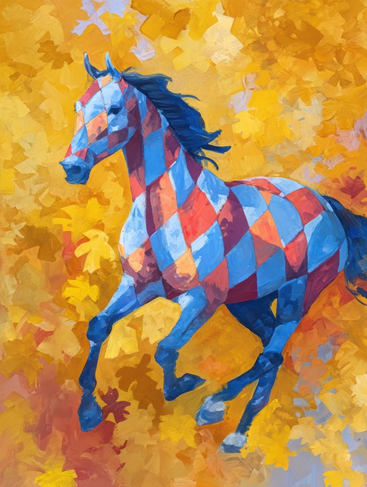 Horse In Autumn