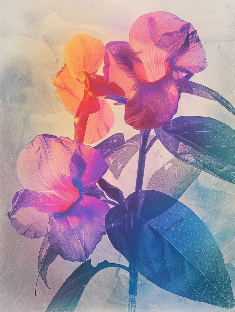 Iridescent Flower Impatiens 2