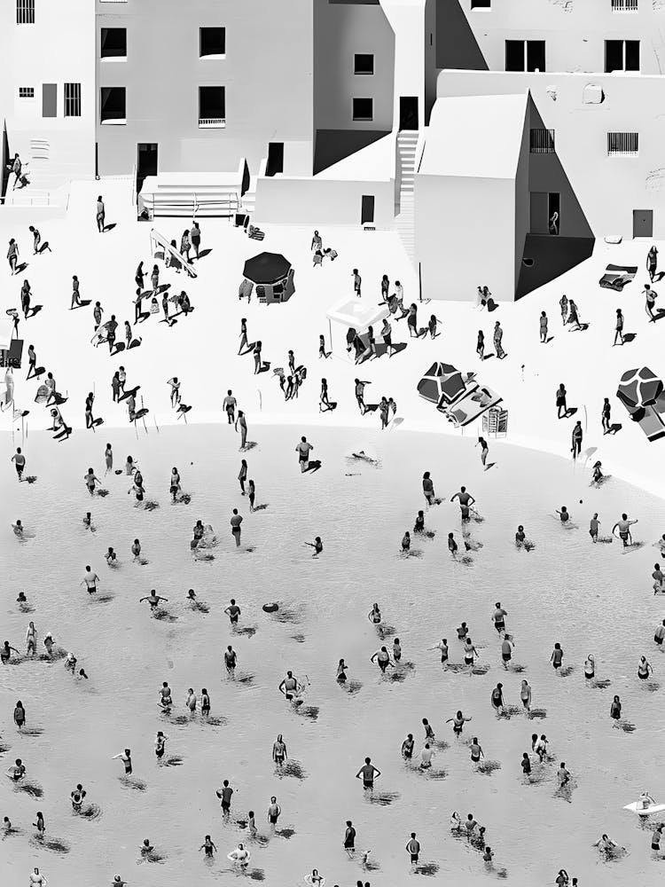 'People On The Beach' 2