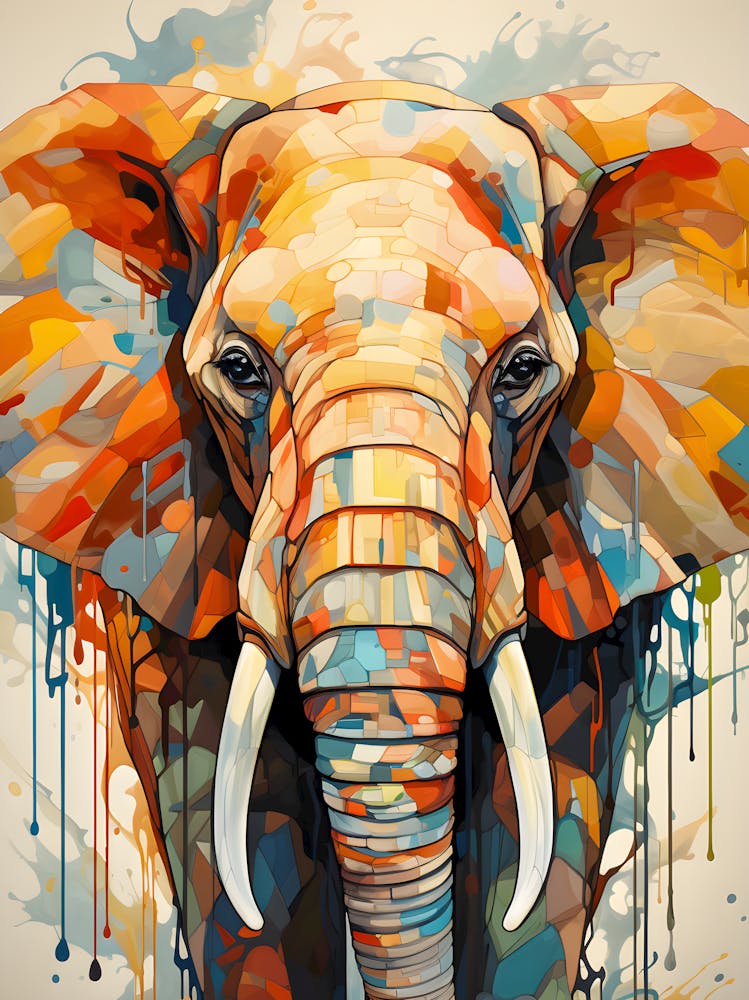 Elephant Painting 1