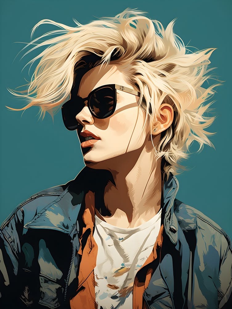 80s Rockstar Pop Art 2