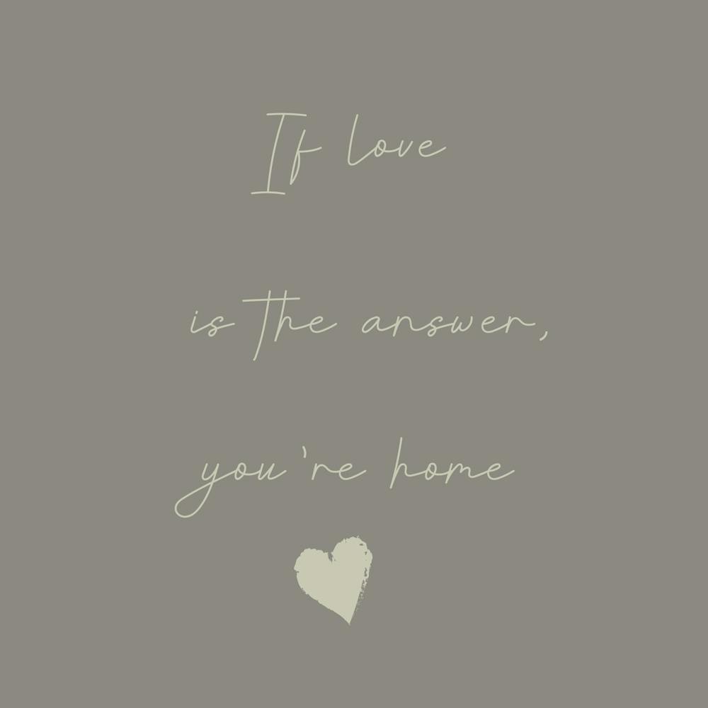 If Love Is The Answer, Couples, Boyfriend Girlfriend Gift