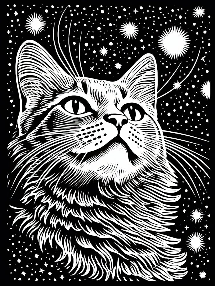 Nebula Furminator, Psychedelic Cats series