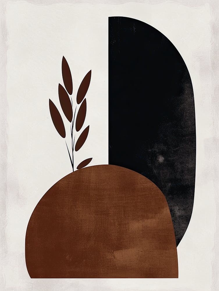 Abstract Stonescape Bauhaus Minimalist