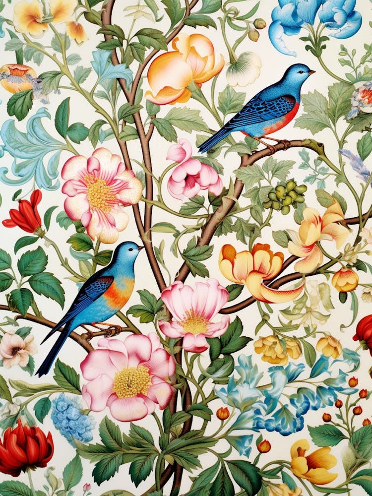 Birds On A Branch 1