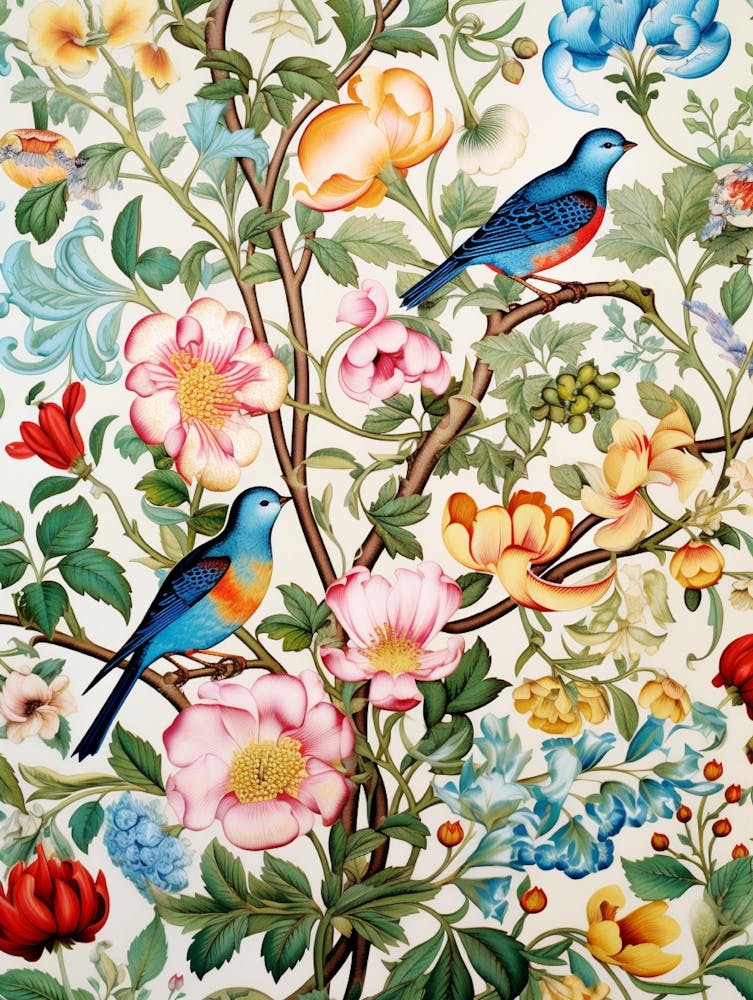 Birds On A Branch 1